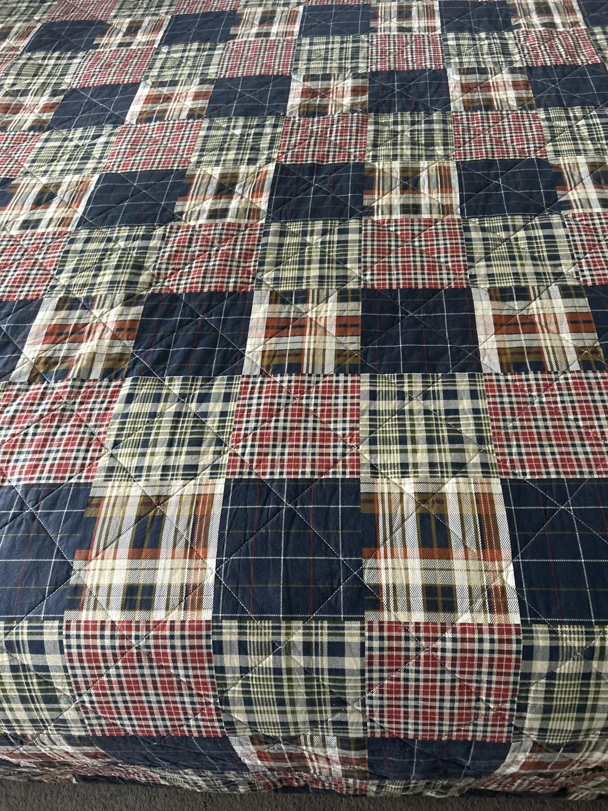 Eddie Bauer - Queen Quilt Set, Soft & Reversible Bedding, Year Round Bedding, Madrona Navy customer photo 2