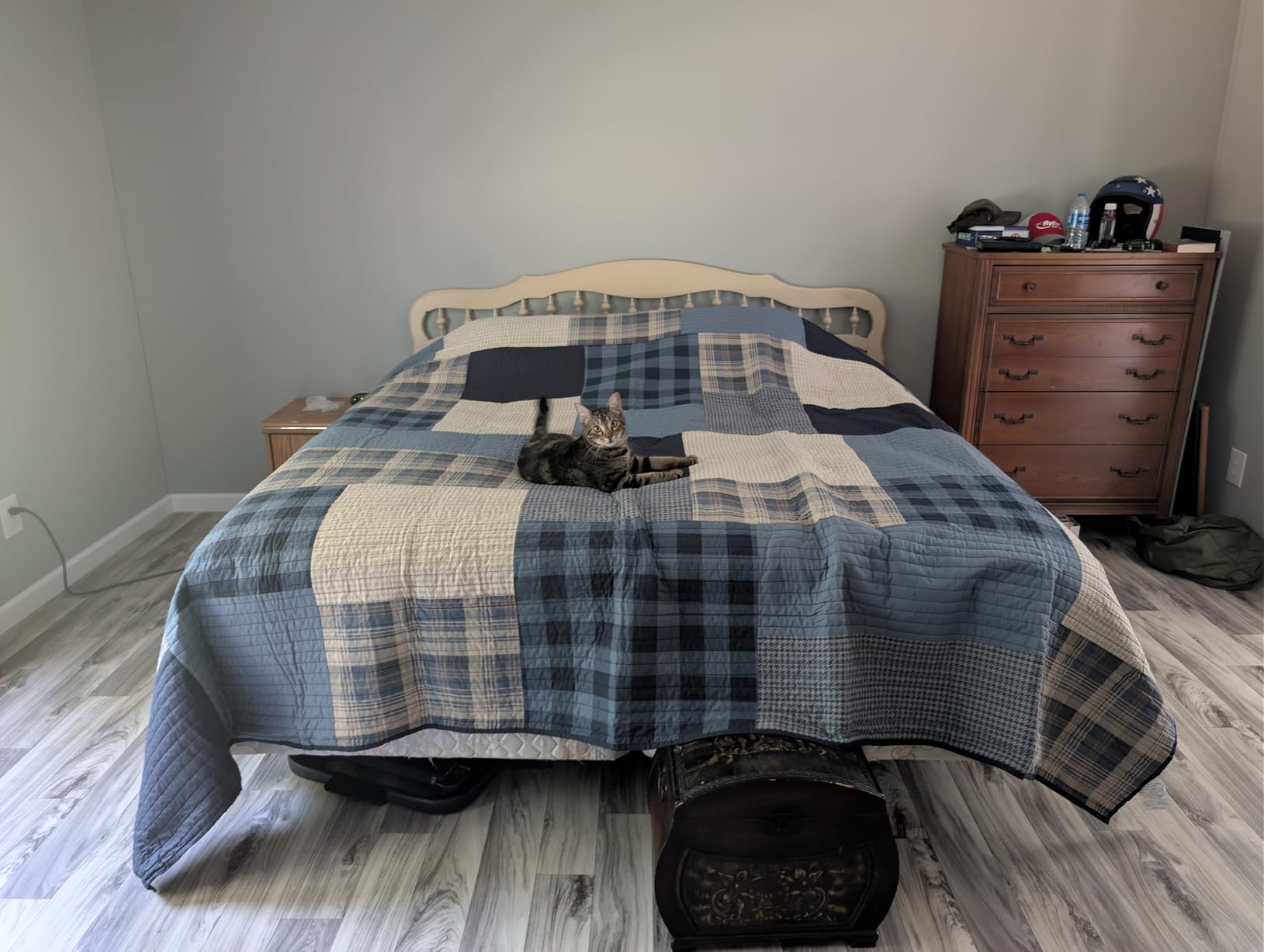 Woolrich Quilt Set Queen, Southwestern Aztec Bedding, Reversible Lightweight Bedspread, Oversized Rustic Cabin Quilt Set, Western Farmhouse Bedding with Matching Shams, Black customer photo 2