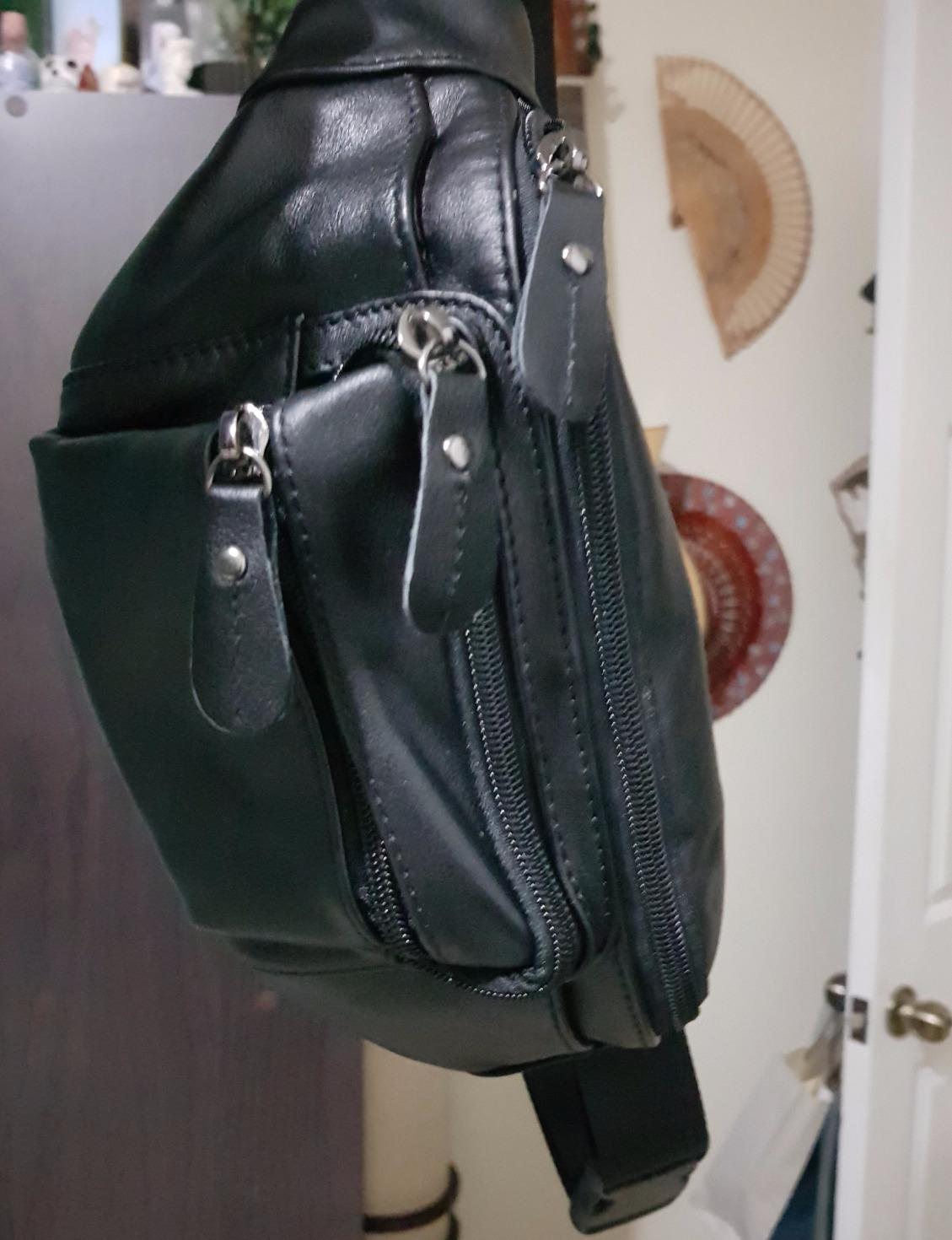 Polare Genuine Leather Fanny Pack/Waist Bag/Organizer (Classic Style) customer photo 1