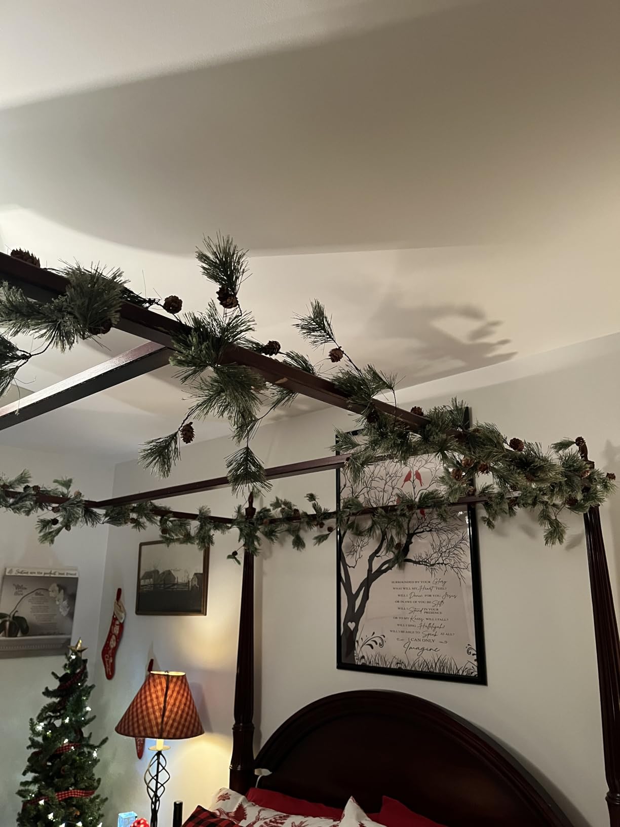 National Tree Company Smokey Pine Garland 6 Feet customer photo 1