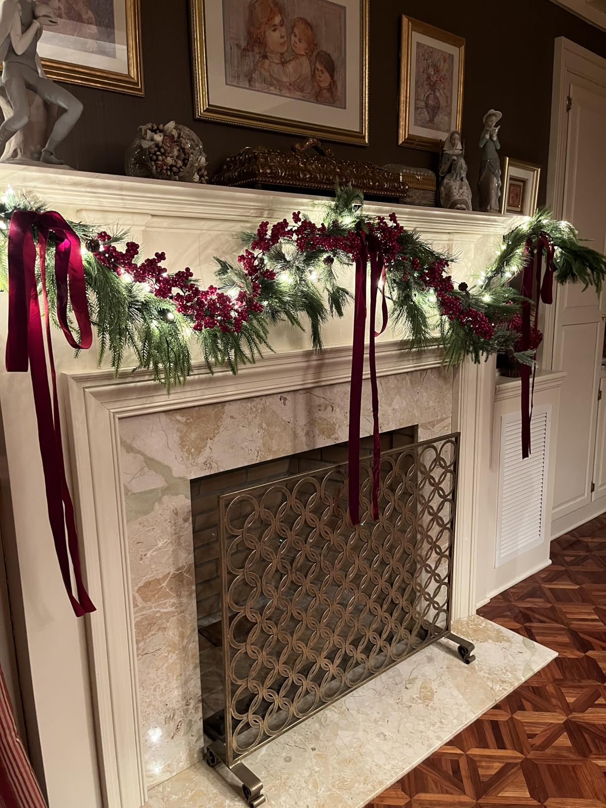 National Tree Company Smokey Pine Garland 6 Feet customer photo 2