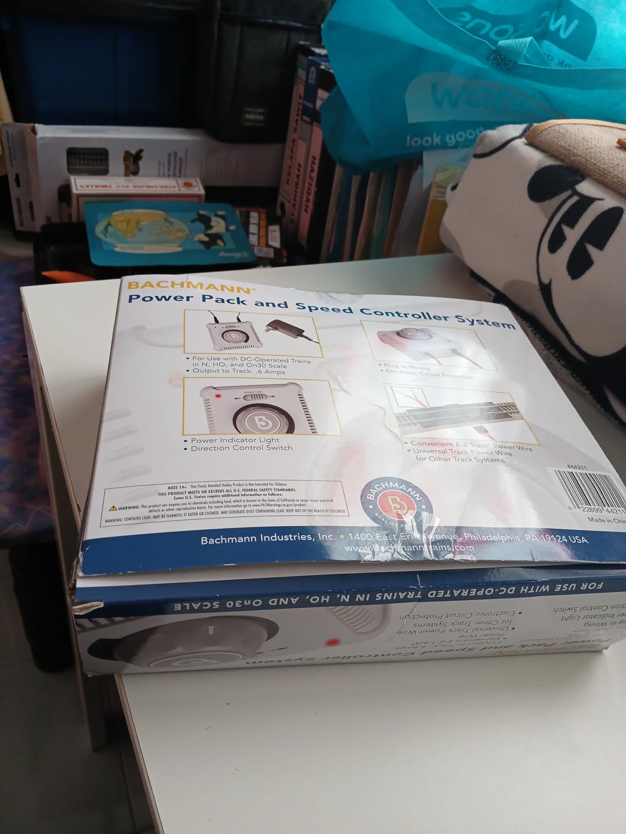 Bachmann Trains - POWER PACK w/SPEED CONTROLLER (not DCC compatible) - For Use with N, HO, and On30 Scale Trains customer photo 2