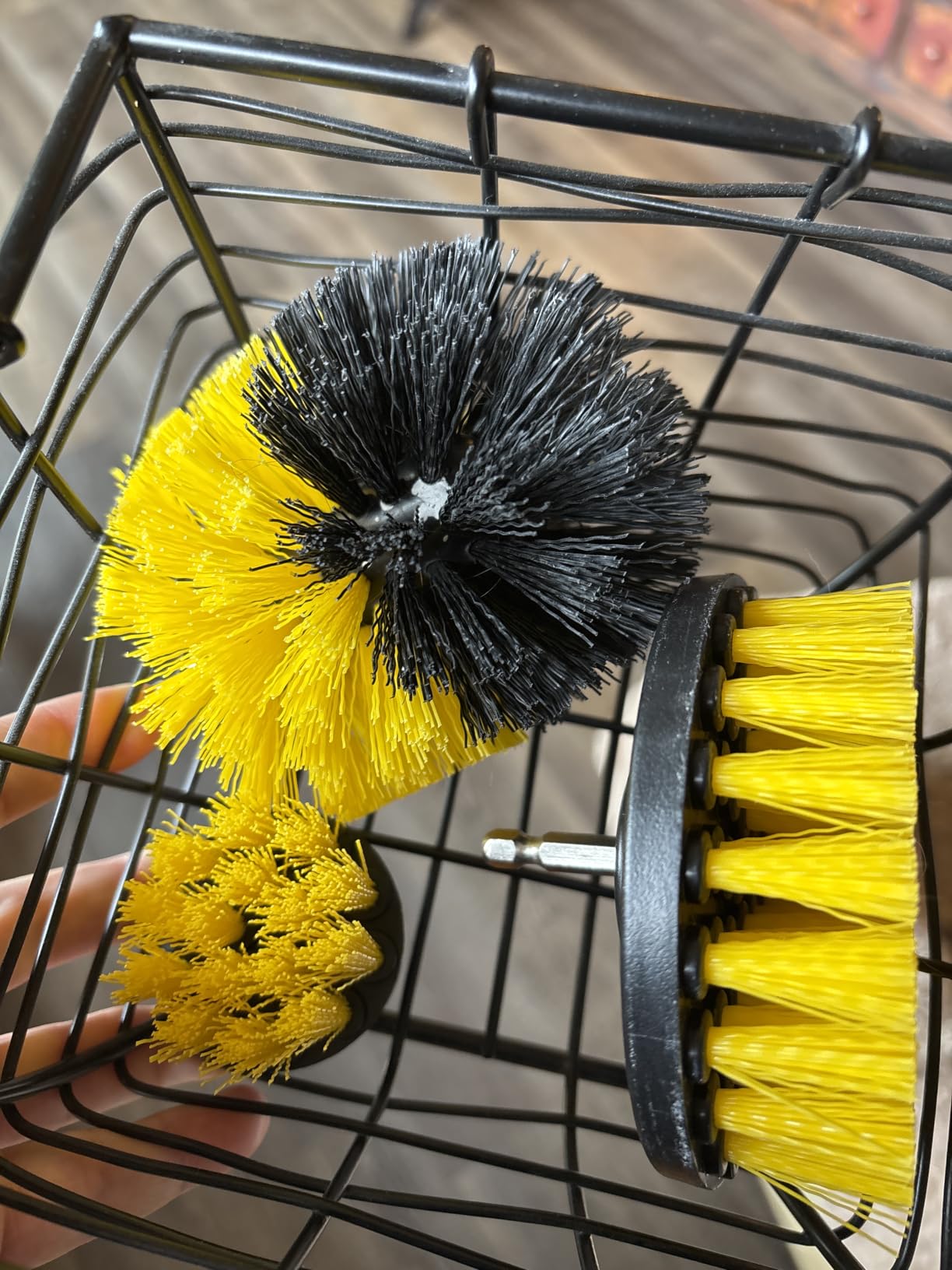 Drillbrush Drill Brush Attachment Set for Bathroom, Tile & Grout Cleaning | Power Scrubber Brush Kit for Bathtub & Shower - All-Purpose Household Cleaning Brushes for Drill - Electric Grout Cleaner Kit customer photo 1