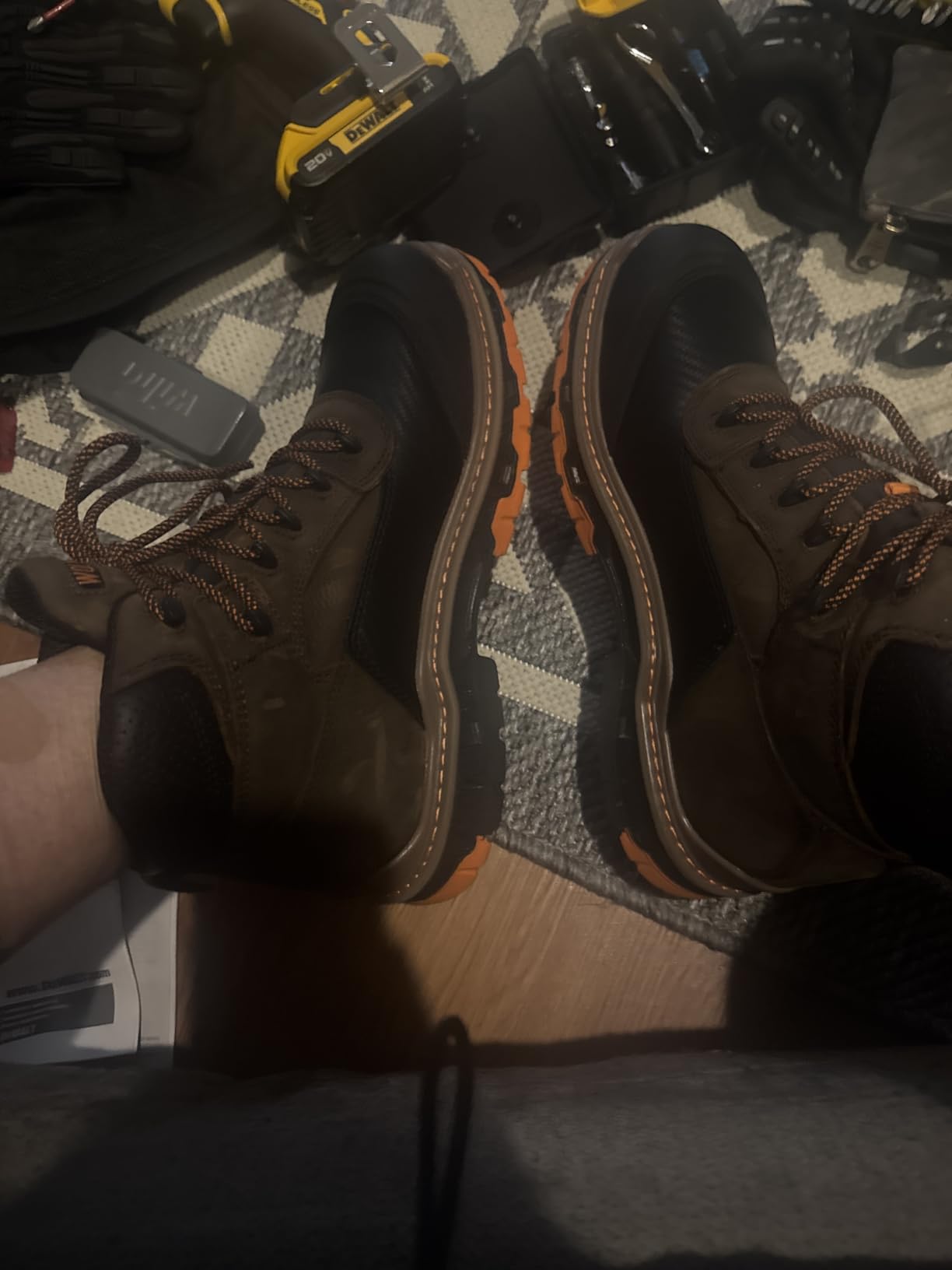Wolverine Men's Overpass Composite Toe Waterproof Work Boots customer photo 1