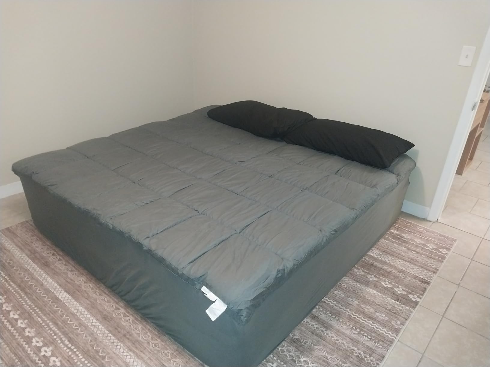 Lucid 4 Inch Memory Foam Mattress Topper, Twin XL Size - Cooling Gel Bed Topper - Preassure-Relieving Ultra Plush Feel - Ventilated Breathable Design - CertiPur Certified - Dorm Room Essentials customer photo 1