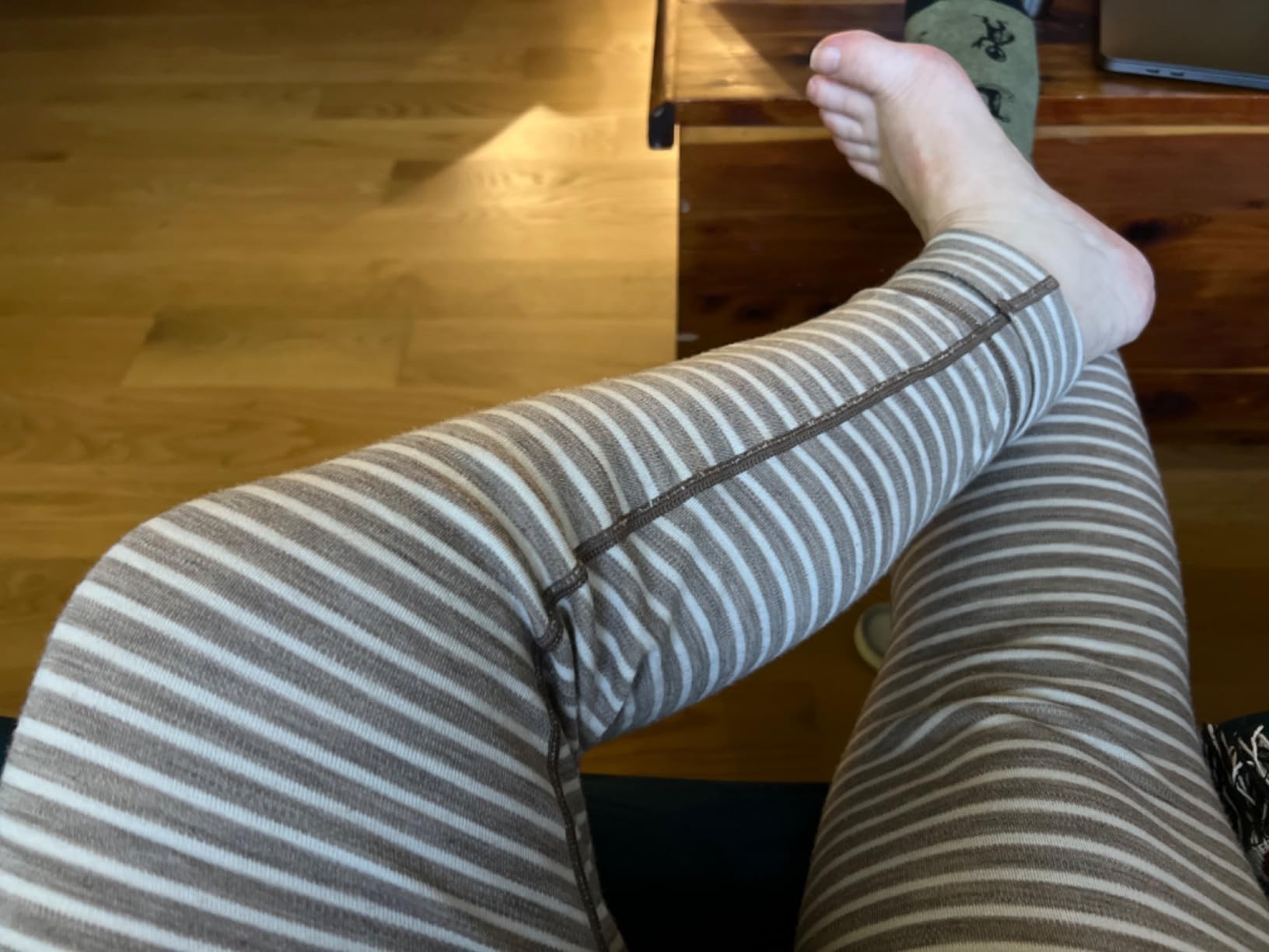 Womens 100% Merino Wool Base Layer Thermal Pants customer photo 2