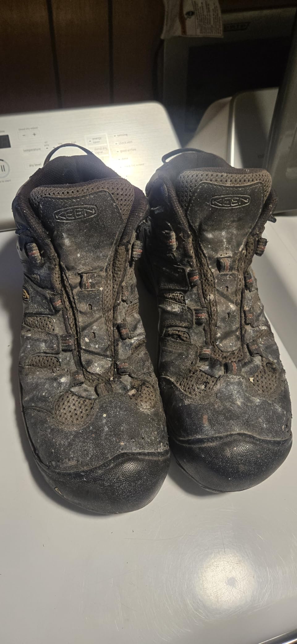 KEEN Utility Men's Lansing Mid Height Steel Toe Waterproof Work Boots customer photo 2