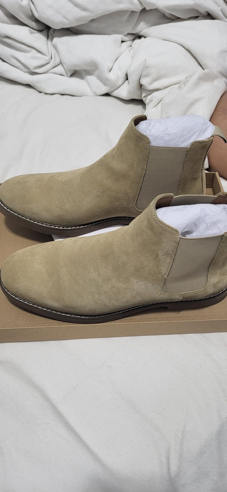 Steve Madden Men's HIGHLINE Chelsea Boots customer photo 2