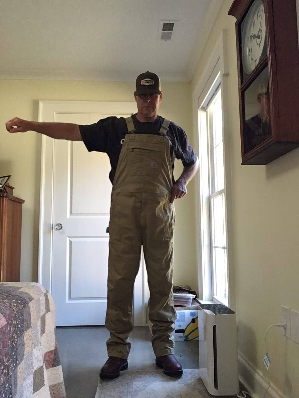 Carhartt Men's Rigby Bib Overall customer photo 2