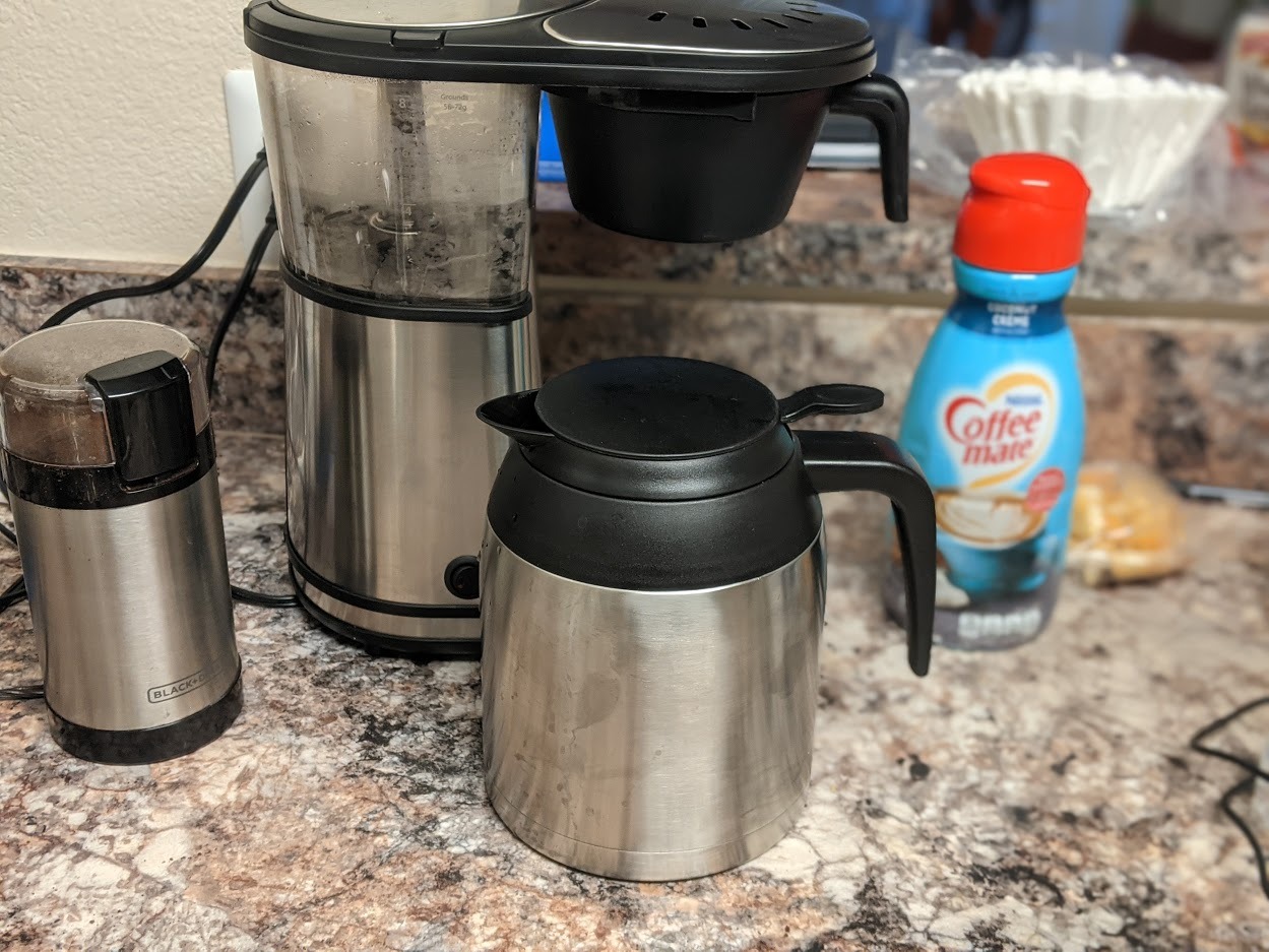 Bonavita 8 Cup Drip Coffee Maker Machine, One-Touch Pour Over, Auto Pause Brewing with Stainless Steel Double Wall Thermal Carafe, SCA Certified, Dishwasher Safe, BV1901TS customer photo 2