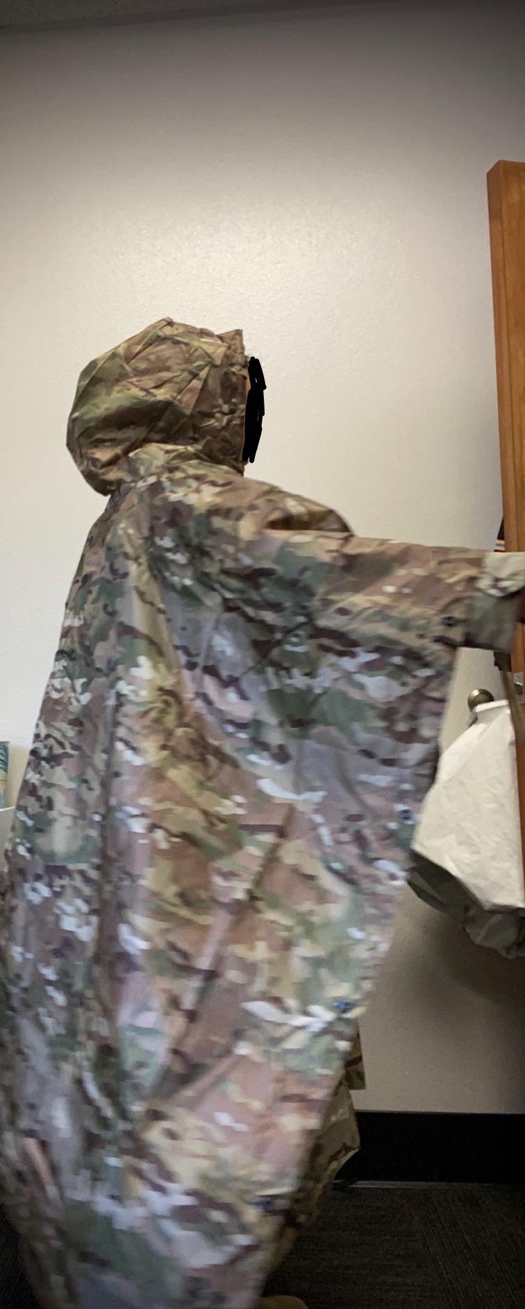 Tactical Rain Poncho - Army Military Poncho Shelter - Waterproof Ripstop Camping Hiking Outdoor Hunting Rain Ponchos customer photo 1