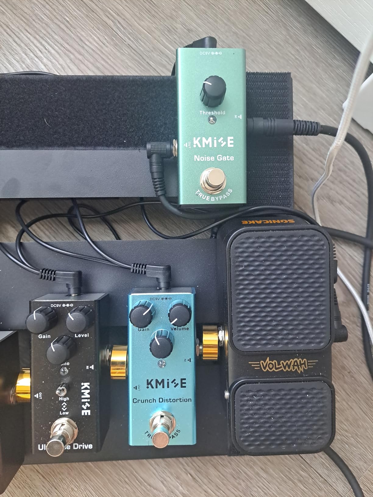 SONICAKE Active Volume & Wah Pedal, Mini 2 in 1 Combo Electric Guitar Effect Pedal with Wah Wah Active Volume Control - VolWah customer photo 1