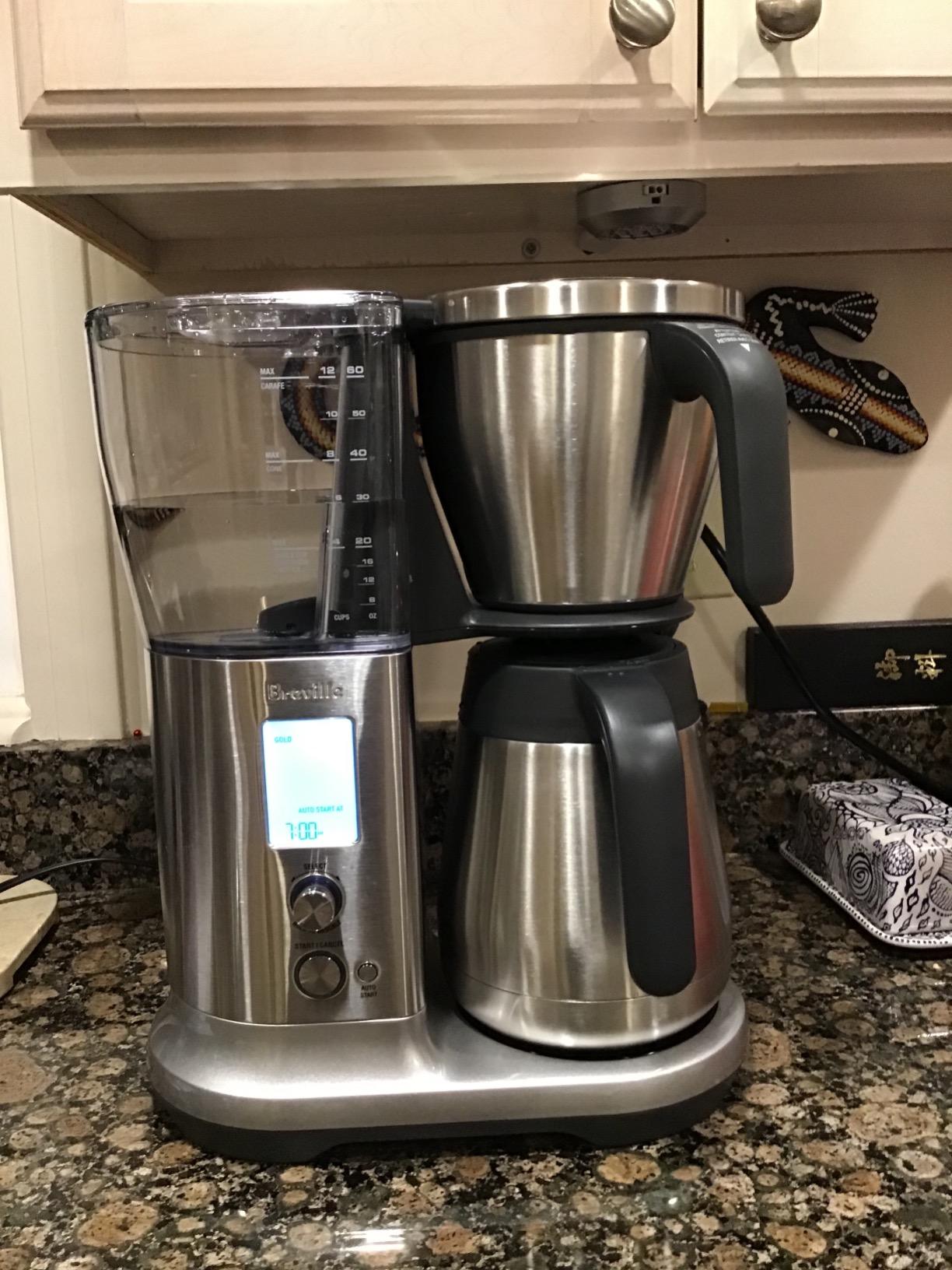 Breville BDC450BSS Precision Brewer Drip Coffee Maker, Thermal Carafe, 60 oz, Brushed Stainless Steel customer photo 1