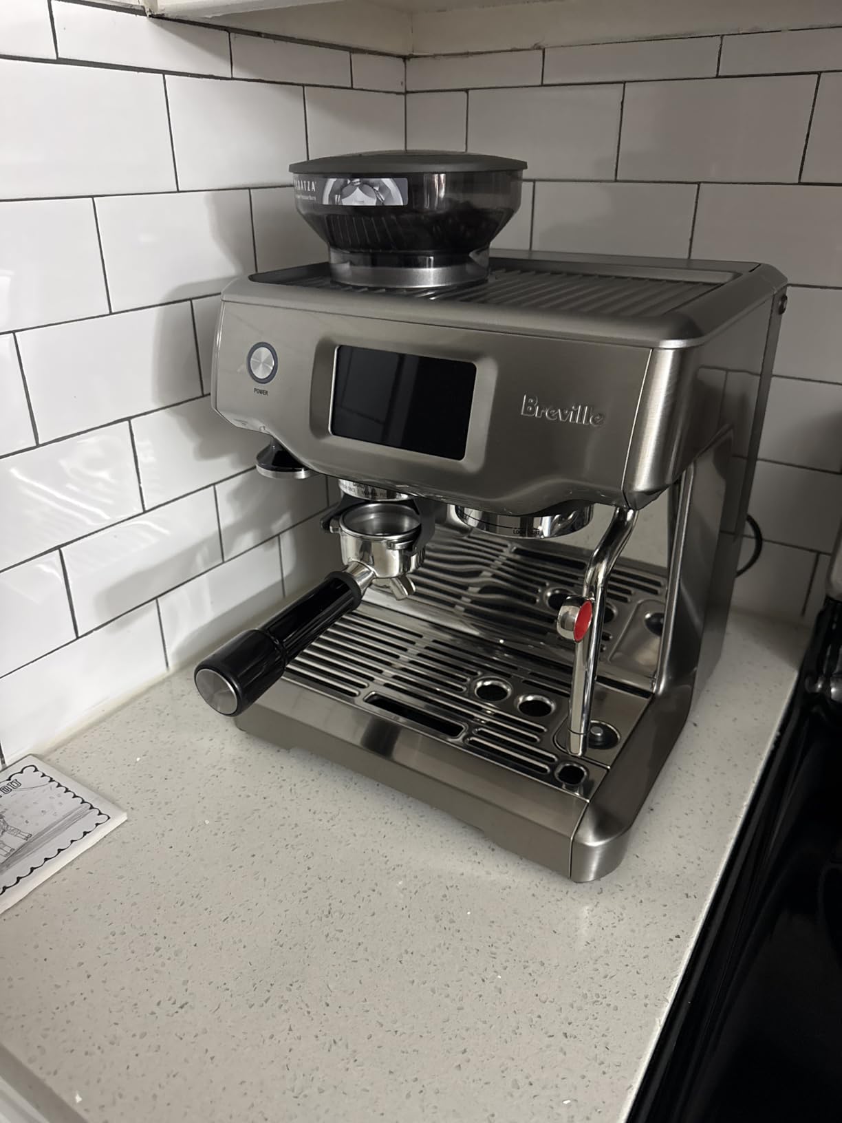 Breville Barista Touch Espresso Machine BES880BSS, Brushed Stainless Steel customer photo 1