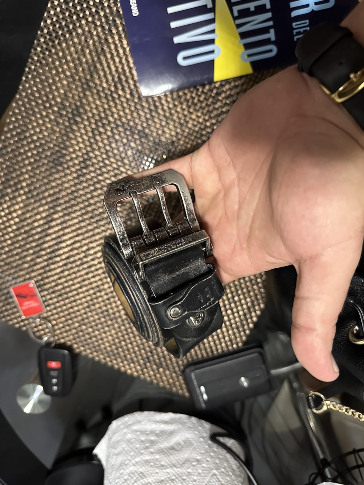 Timberland Men's Casual Classic Everyday Leather Belt customer photo 1