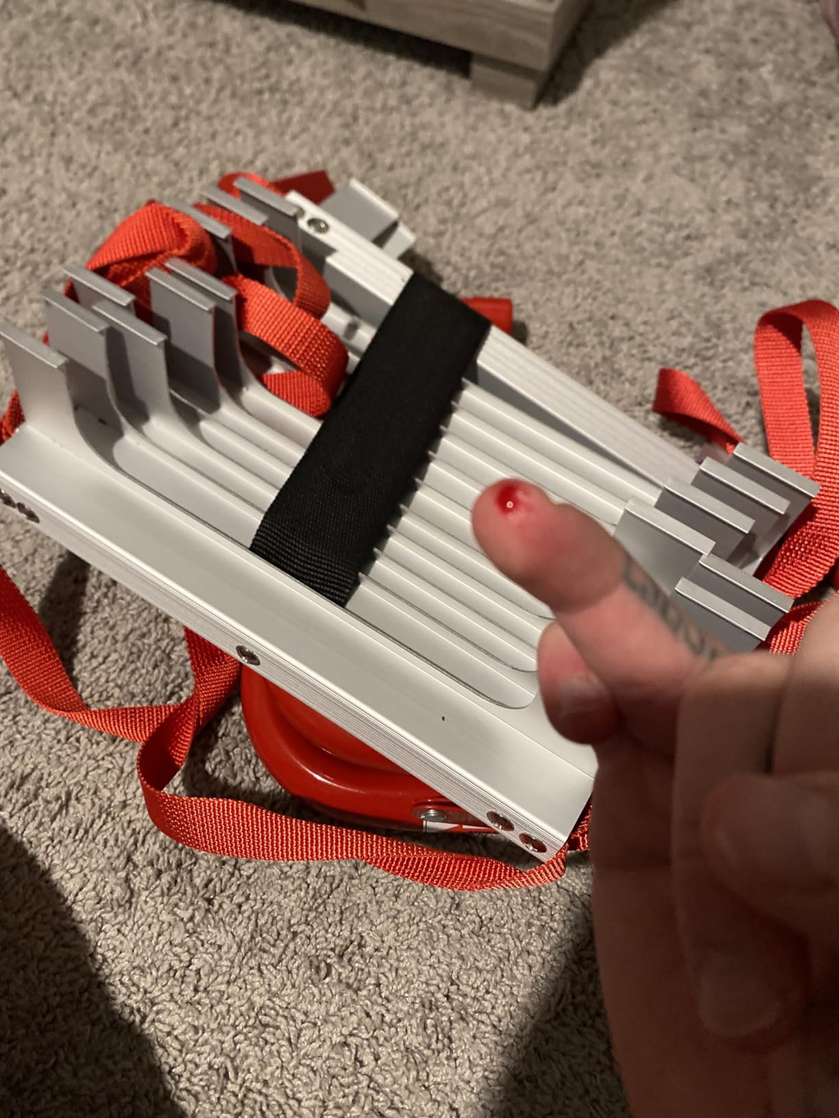 Hauss Retractable 2 Story Fire Escape Ladder, 13 Feet customer photo 2
