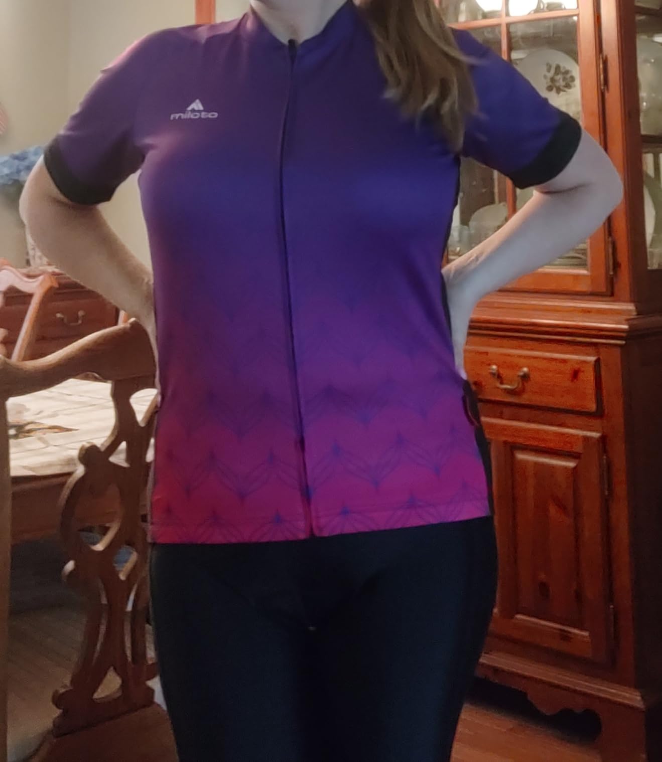 Cycling Jerseys Women Bike Tops Bicycle Shirts Ladies Biking Clothing customer photo 2