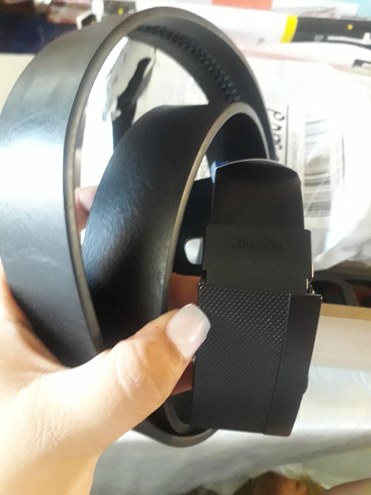 Kenneth Cole Men's Perfect Fit Adjustable Click Belt customer photo 2