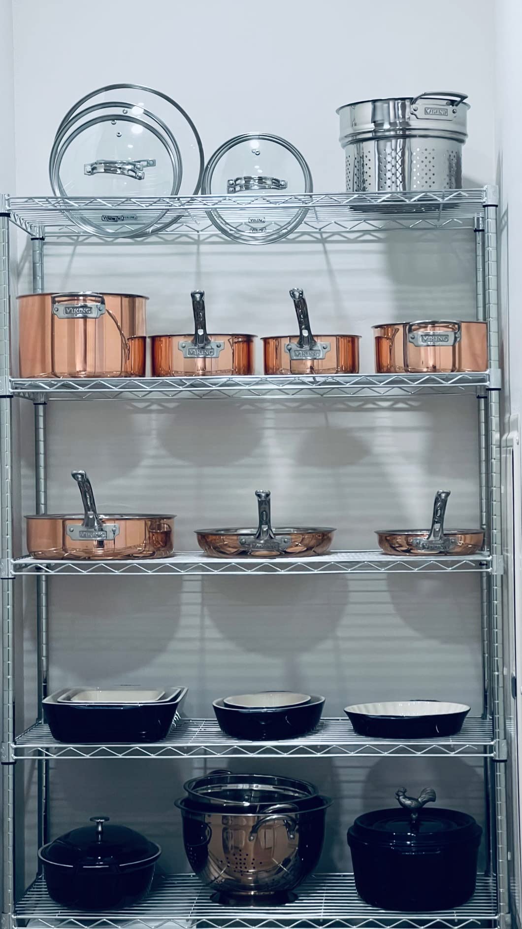 Viking Culinary 40571-9993C Stainless Steel Copper Cookware Set, 13 Piece customer photo 1