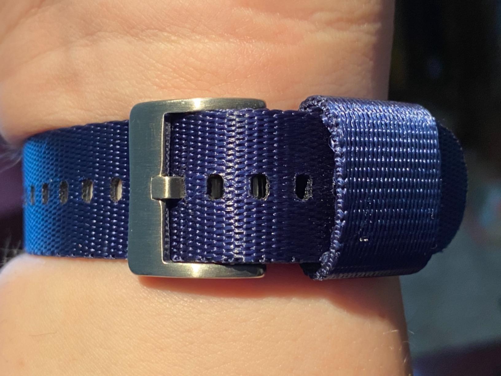 BARTON Elite NATO Style Watch Strap - Seat Belt Nylon Watch Bands customer photo 1
