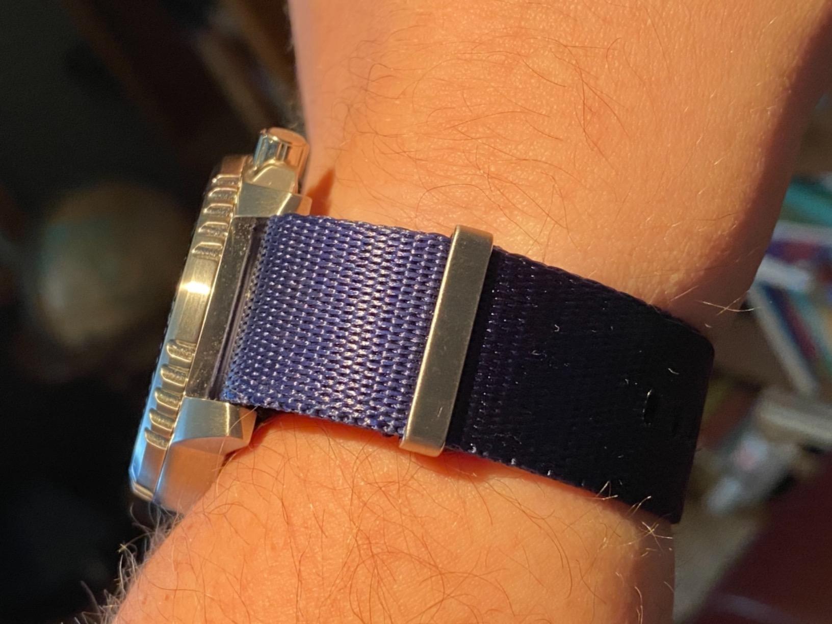BARTON Elite NATO Style Watch Strap - Seat Belt Nylon Watch Bands customer photo 2