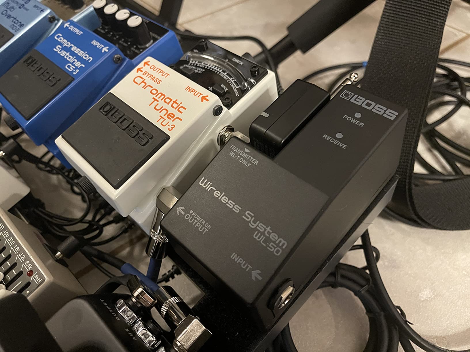 BOSS WL-50 Pedal-Sized Wireless Instrument System for Any Pedalboard Setup customer photo 2