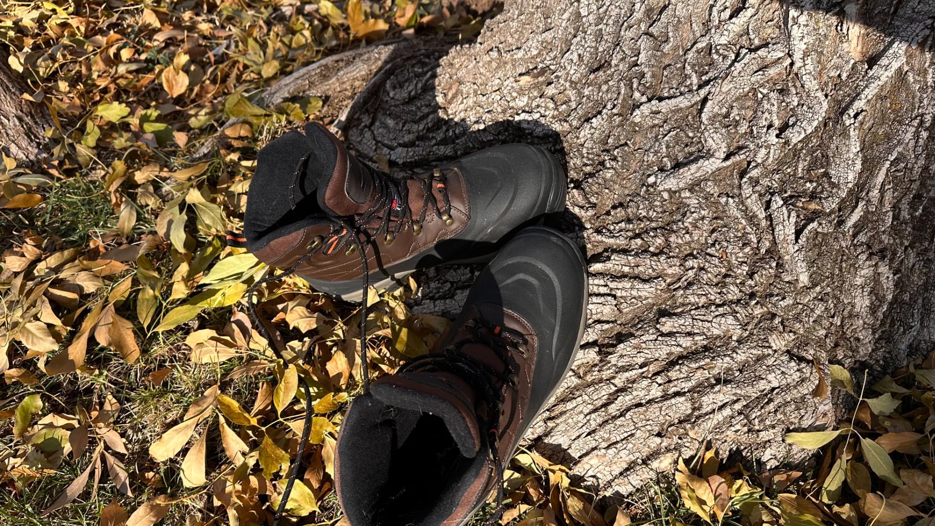 NORTIV 8 Men's Insulated Waterproof Construction Hiking Winter Snow Boots customer photo 1