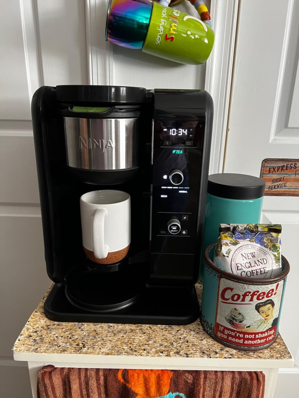 Shark Ninja CP307 Hot and Cold Brewed System W/Thermal Carafe Coffee Maker, Black customer photo 1
