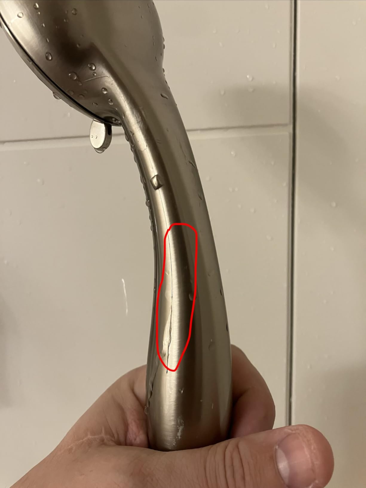 Delta 4-Setting In2ition 2-in-1 Dual Shower Head with HandHeld Spray, Brushed Nickel Detachable Shower Head with Hose, Showerhead, 1.75 GPM Flow Rate, SpotShield Nickel 75486CSN customer photo 1