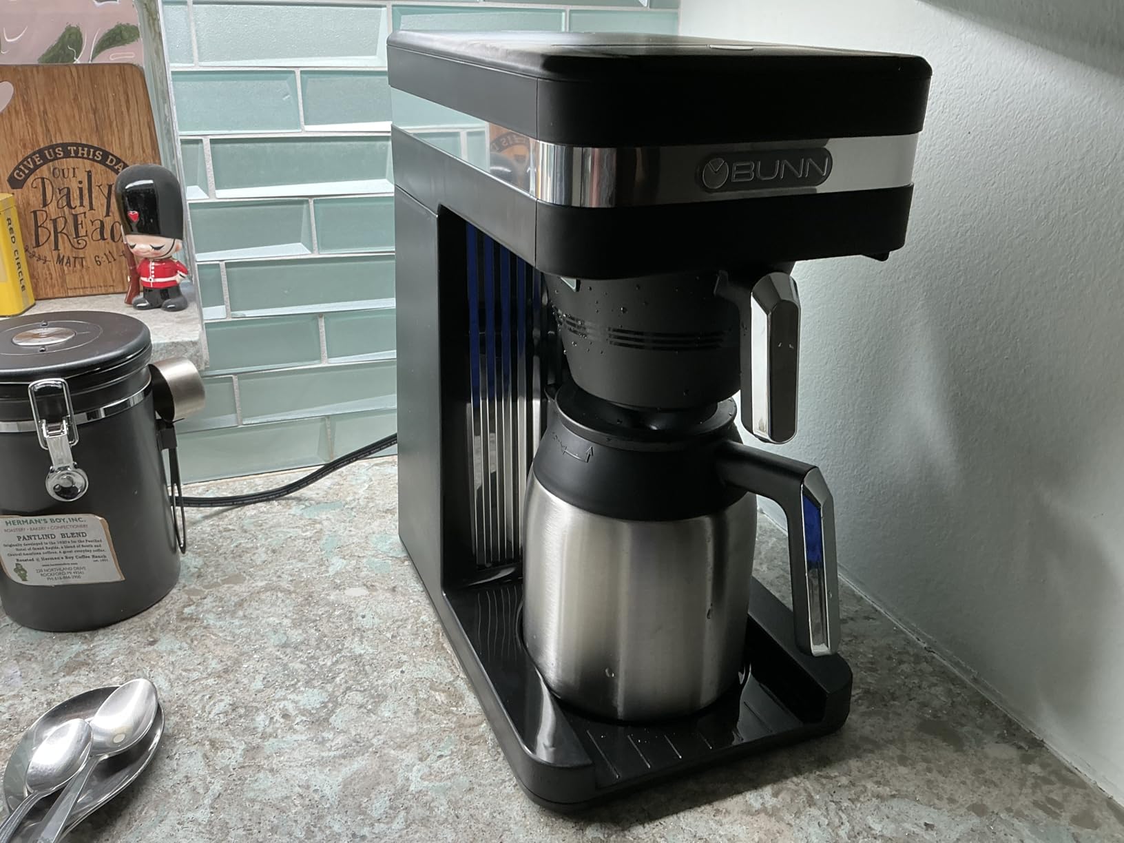 BUNN 55200 CSB3T Speed Brew Platinum Thermal Coffee Maker Stainless Steel, 10-Cup, Black customer photo 2