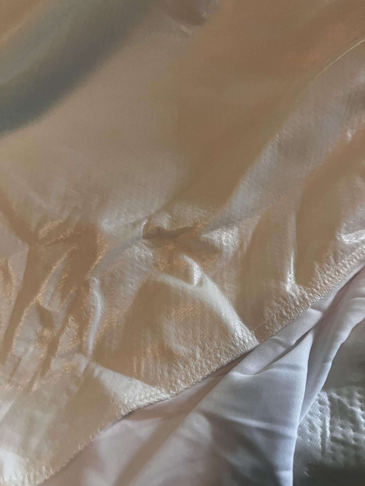 PlushDeluxe Bamboo Waterproof Mattress Protector customer photo 1
