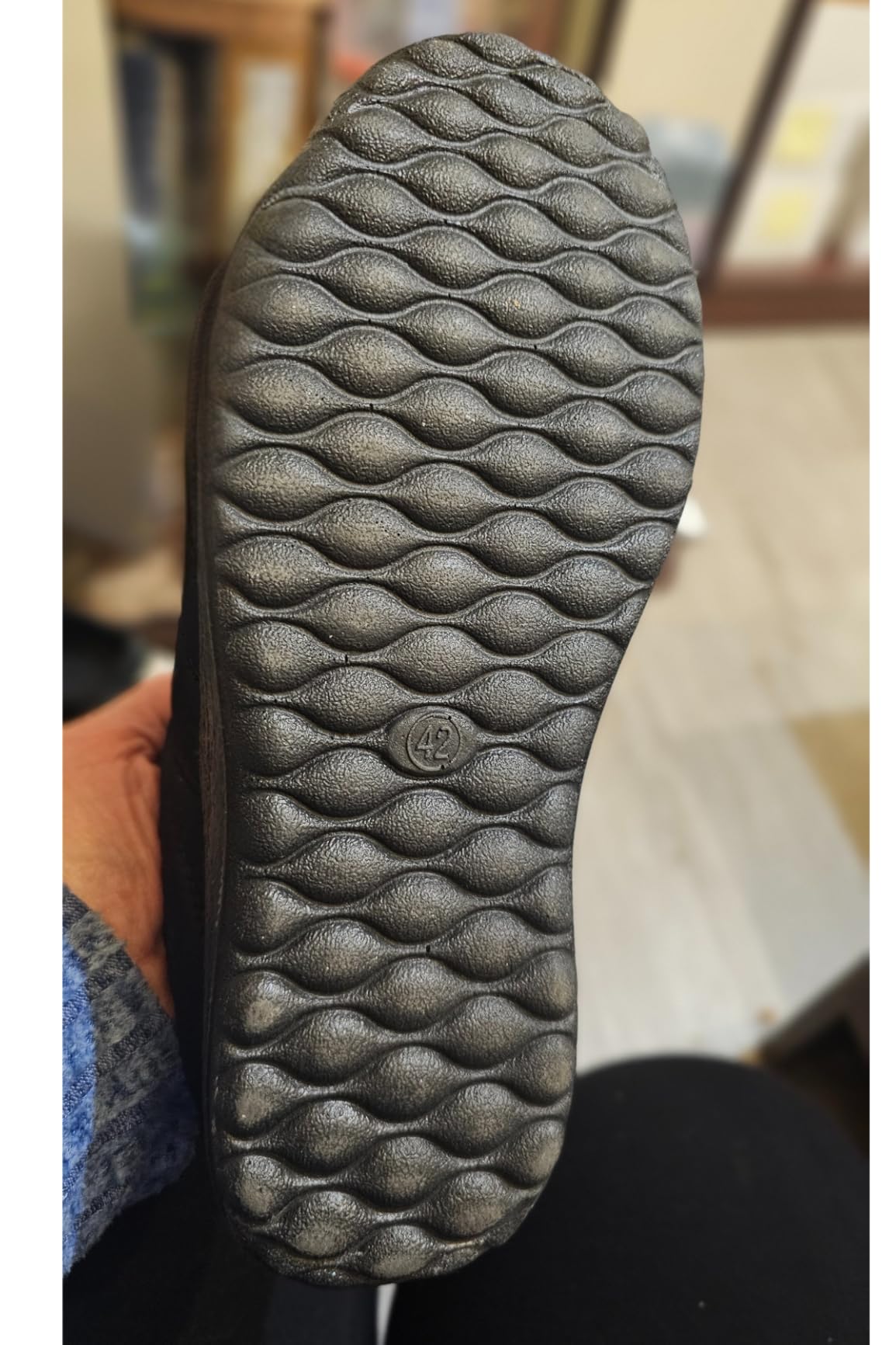 HARENCE Snow Boots for Women Winter Boot with Comfortable Warm Fur Lined Ankle Booties Outdoor Slip On Waterproof Short Boots customer photo 2