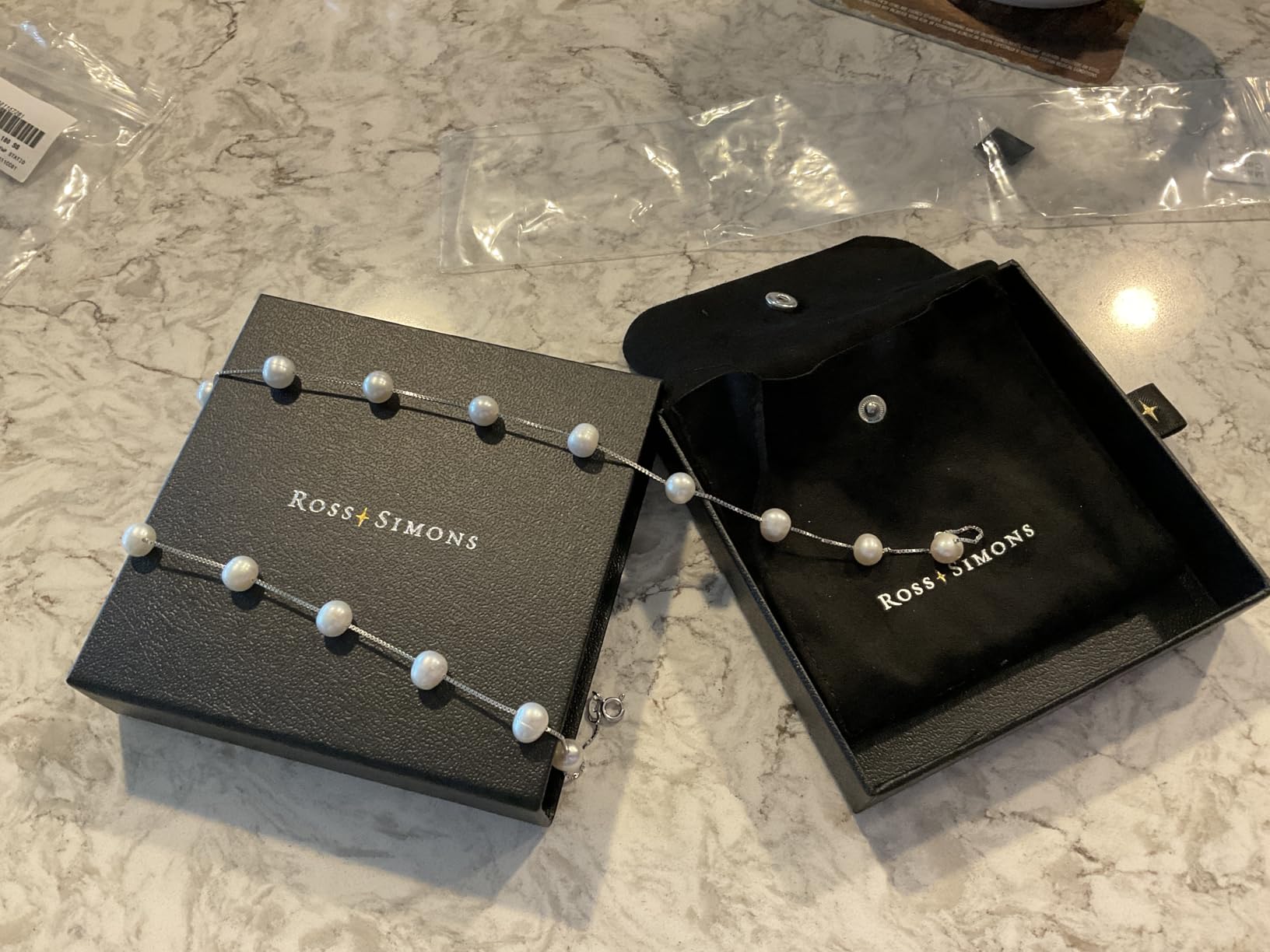 Ross-Simons 6-6.5mm Cultured Pearl Station Necklace customer photo 1
