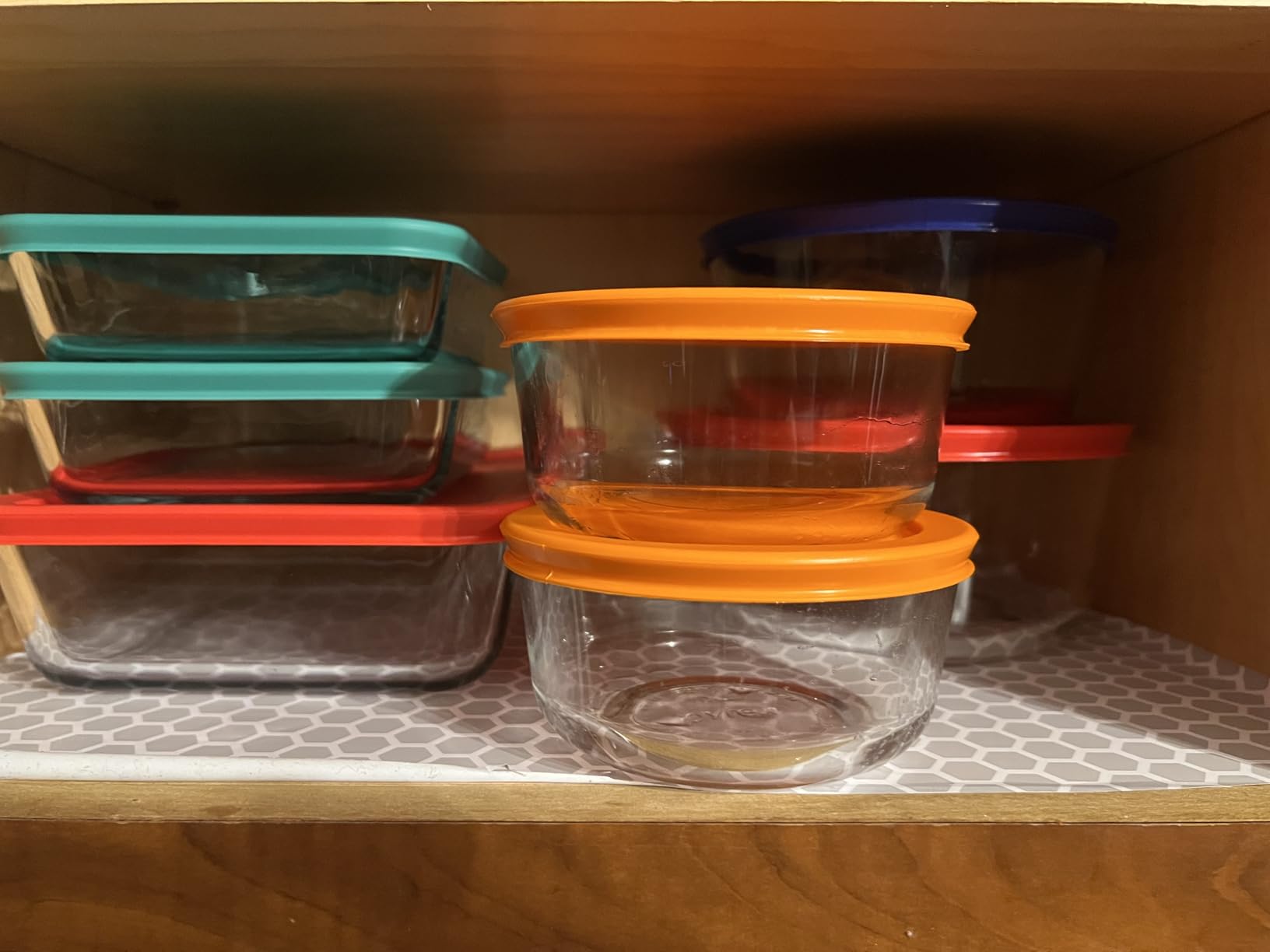 Pyrex Simply Store (12-Pack) Glass Food Storage Containers Set, (1, 2, & 3 Cup) Meal Prep Containers with Plastic BPA-Free Lids, Dishwasher & Microwave Safe customer photo 2