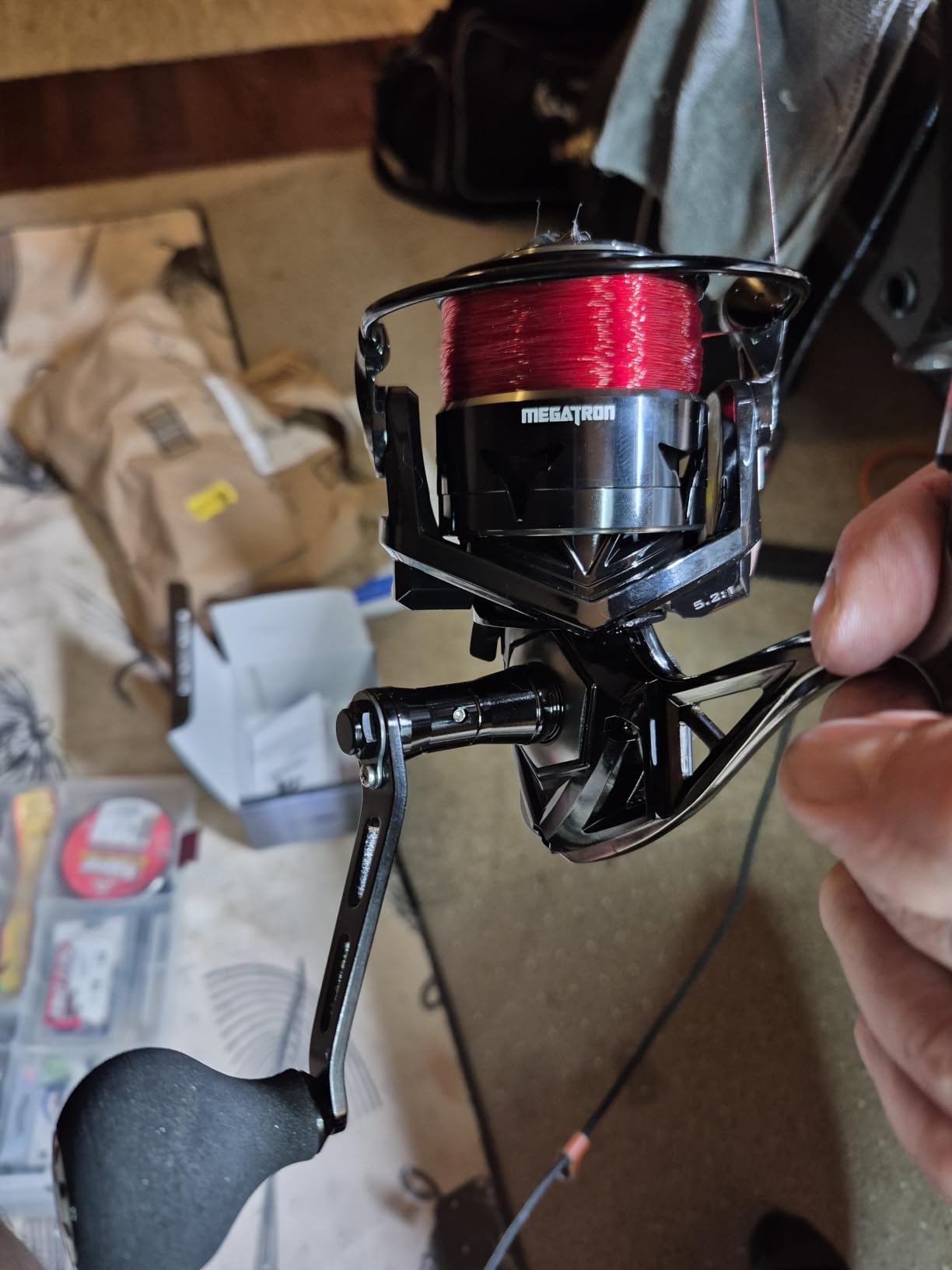 KastKing Megatron Spinning Reel, Freshwater and Saltwater Spinning Fishing Reel customer photo 1