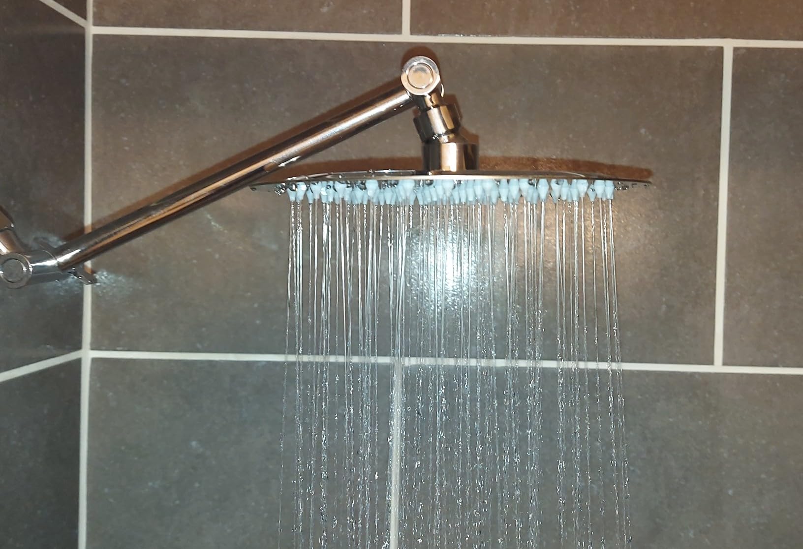NearMoon Rain Shower Head, Ultra-Thin Design-Pressure Boosting, Awesome Some Experience, High Flow Stainless Steel Rainfall Head (8 Inch,Chrome Finish) customer photo 1