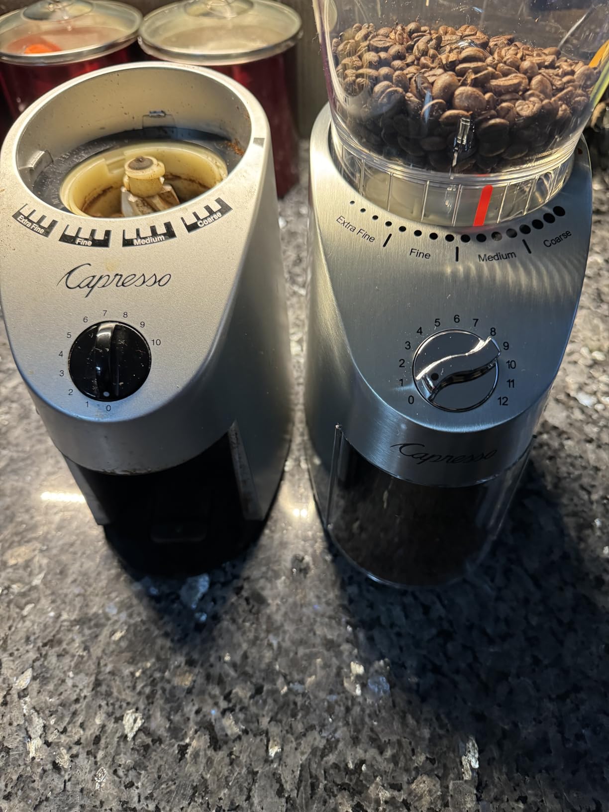 Capresso Infinity Plus Conical Burr Grinder, Black customer photo 1
