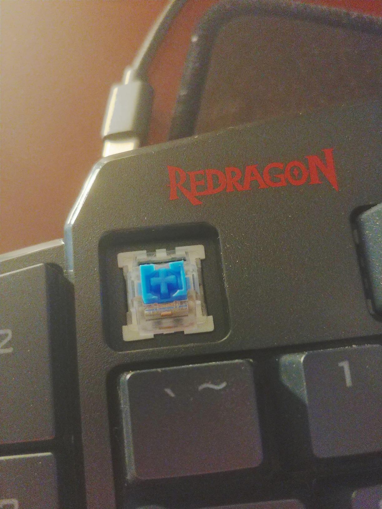 Redragon K585 DITI Wired One-Handed RGB Mechanical Gaming Keyboard, 42 Keys Type-C Professional Gaming Keypad w/Upgraded Hot-Swappable Socket, 7 Onboard Macro Keys & Detachable Wrist Rest customer photo 2