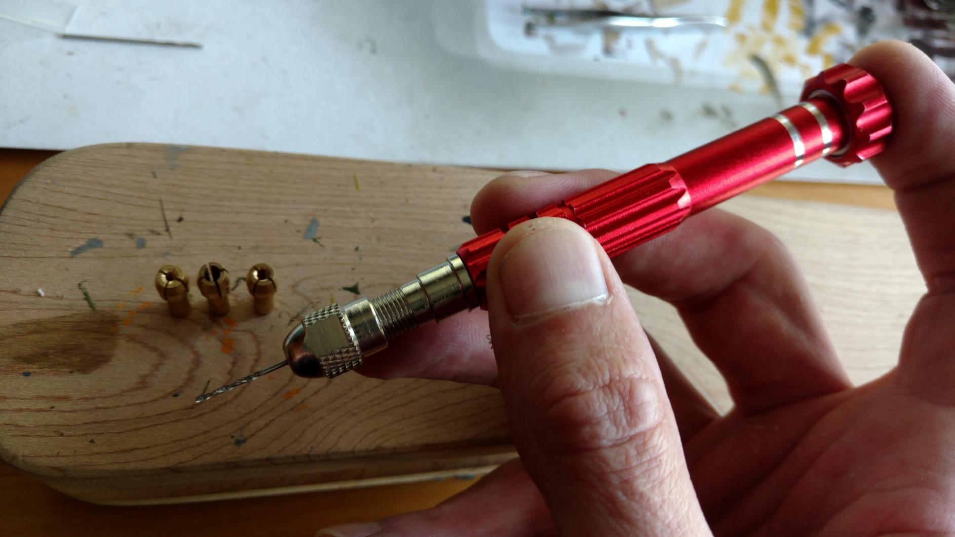 The Army Painter Miniature & Model Drill - Pin Vise Hobby Drilling with Three Bits for Tabletop Roleplaying, Boardgames, and Wargames Modelling customer photo 1
