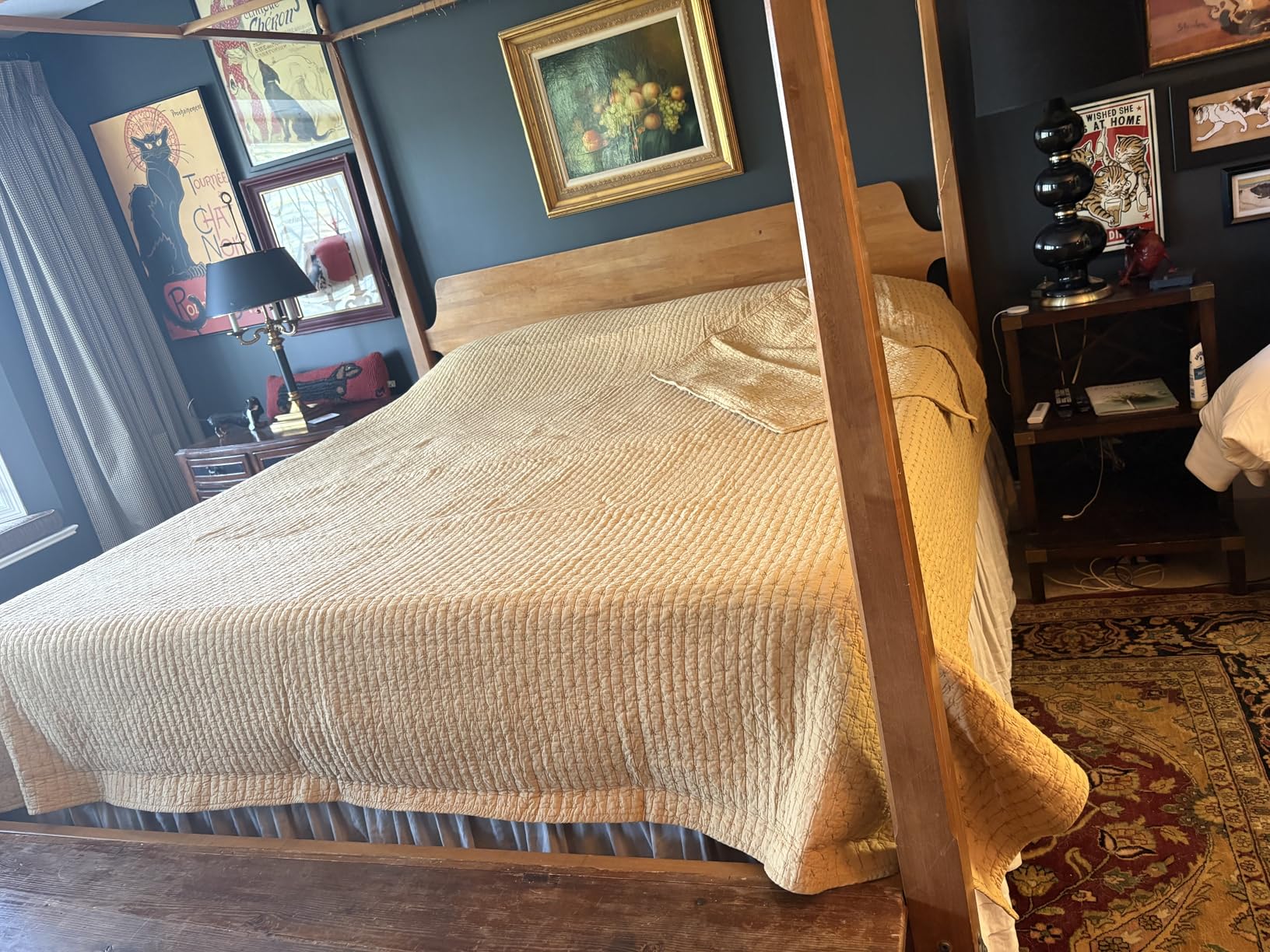 Levtex Home - Cross Stitch Quilt Set - 100% Cotton - King Quilt (106x92in.) + 2 King Shams (36x20in.) - Cream customer photo 1