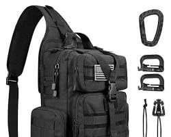 HAOMUK Tactical Sling Bag Pack Military Rover Shoulder Sling Backpack EDC Molle Assault Range Bag customer photo 1