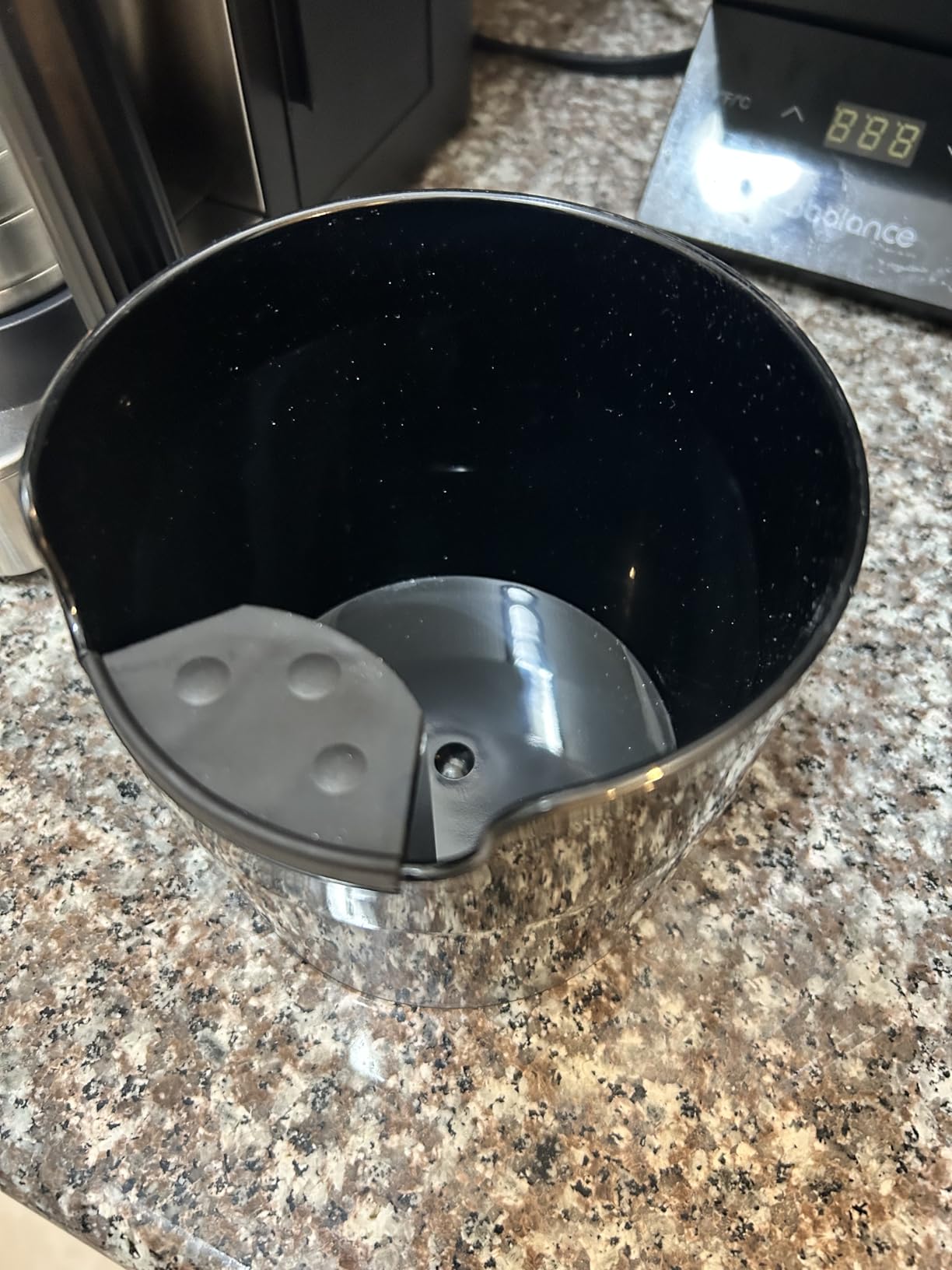 Knock Box for Coffee Grounds - Innovative Barista Accessory with Improved Handling - Coffee Knock Box for Espresso Machine, Black customer photo 2