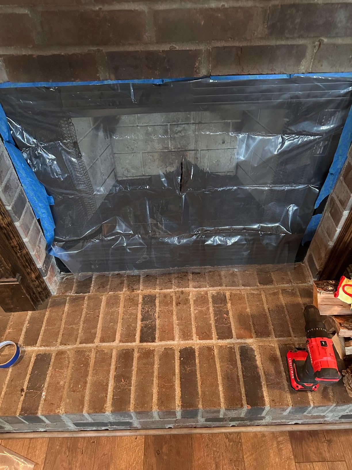 33 Feet Chimney Sweep Kit, Chrome Button Locking System, Chimney Cleaning Kit, Chimney Brush, Chimney Cleaning System with 10 Flexible Chimney Rods customer photo 2