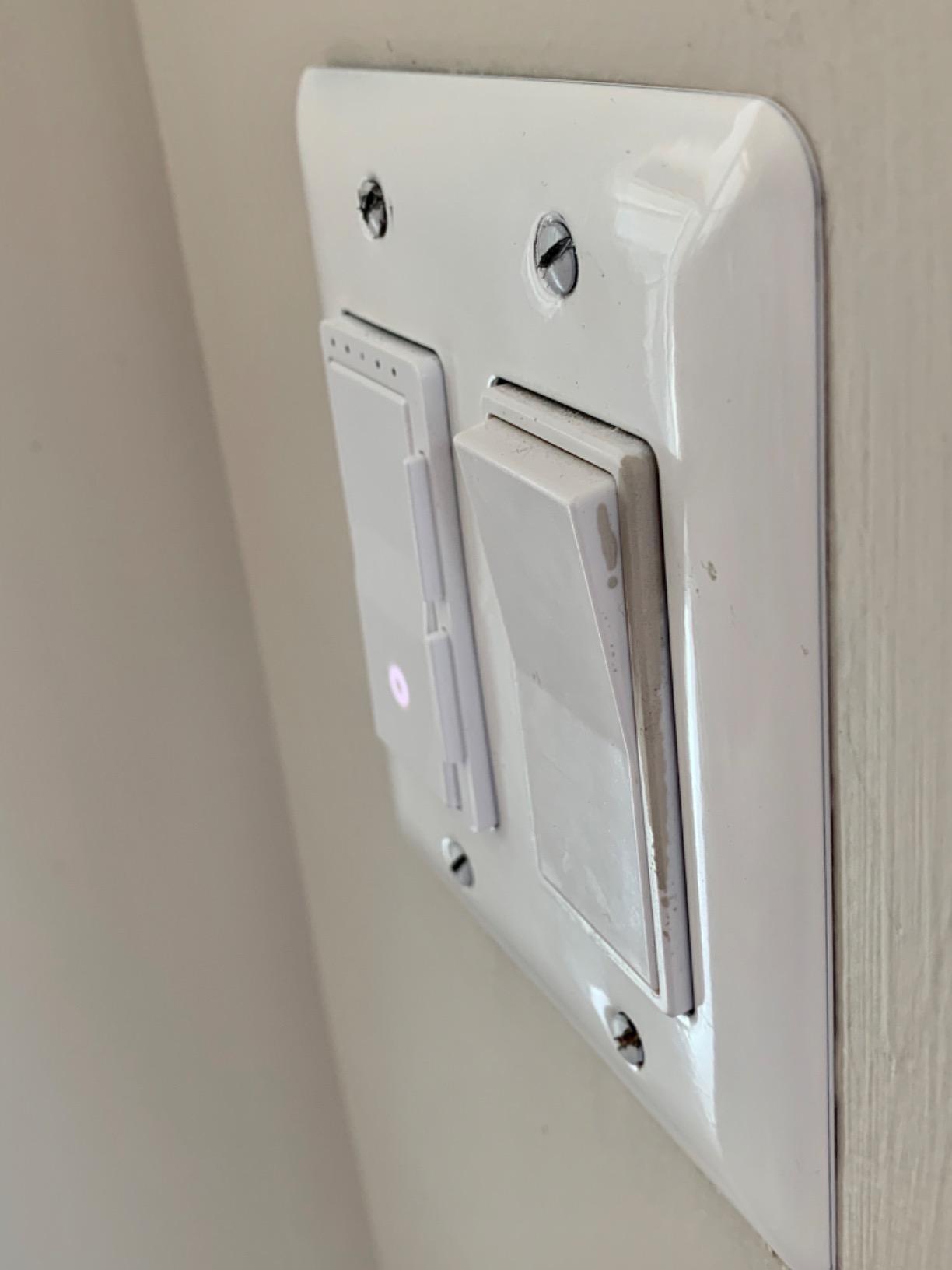 Feit Electric Smart Dimmer Switch, Neutral Wire Required for Installation, Compatible with Amazon Alexa and Google Assistant, Smart Dimmer Light Switch, White, Model:DIM/WiFi customer photo 2