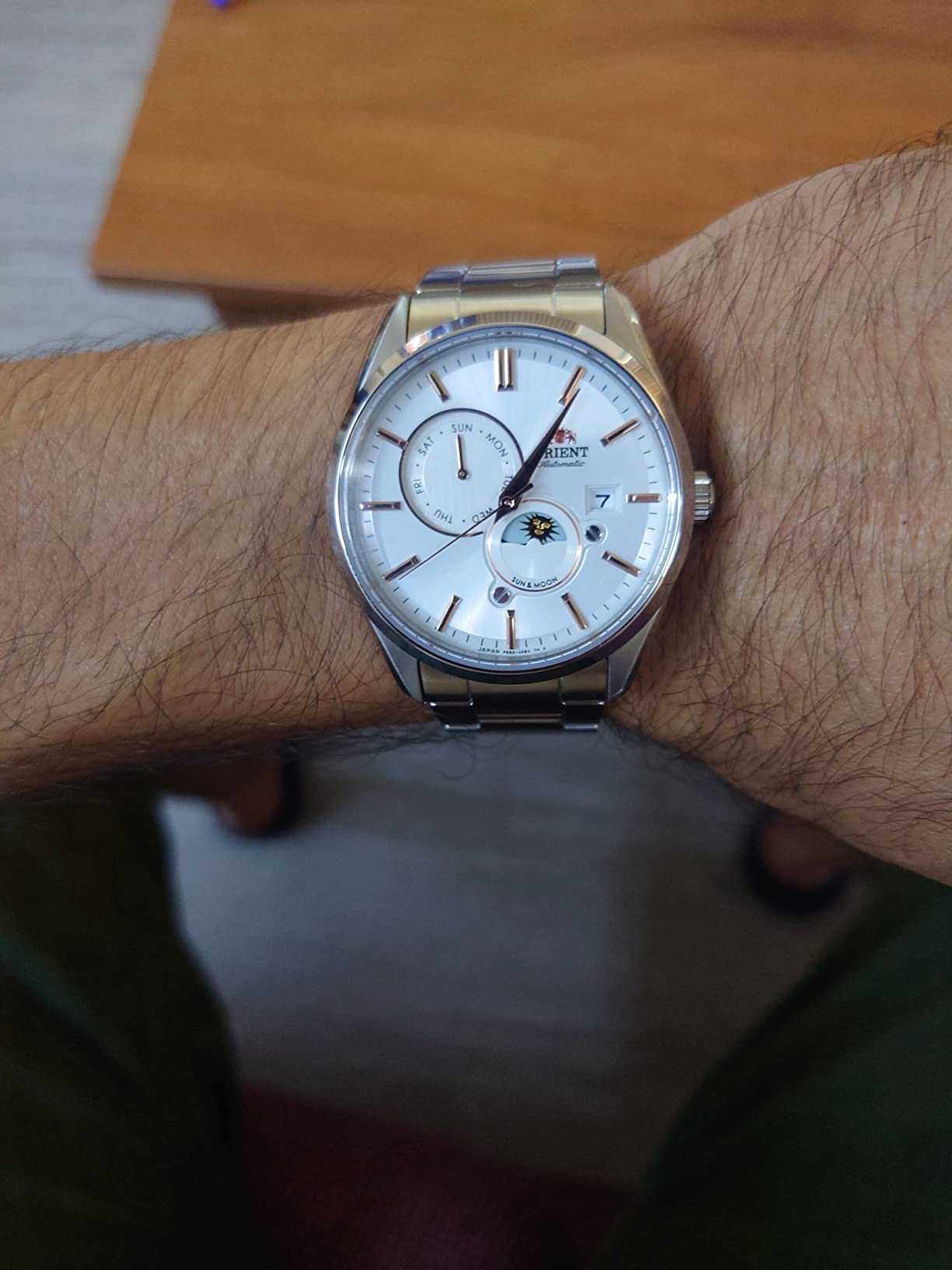 Orient Contemporary Sun & Moon Automatic Watch customer photo 1