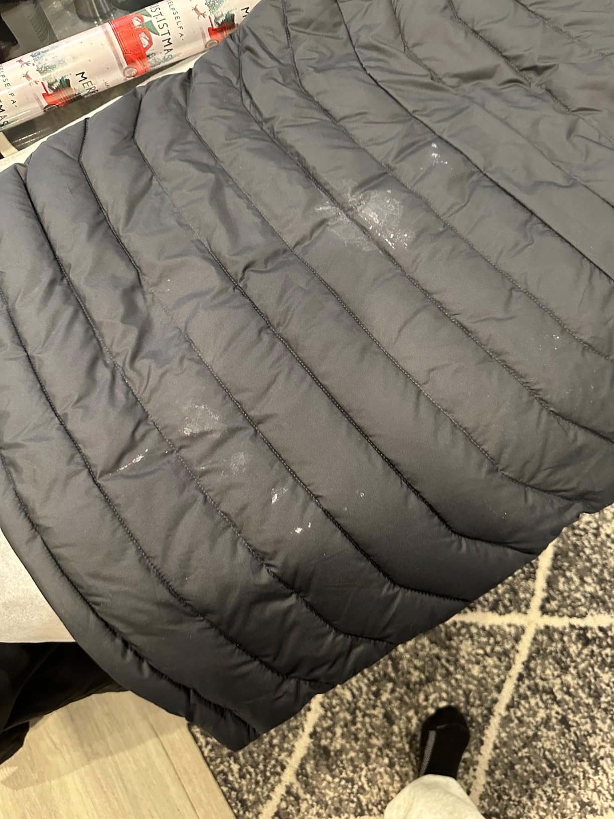 Columbia Mens White Out Omni-Heat Puffer Vest customer photo 1
