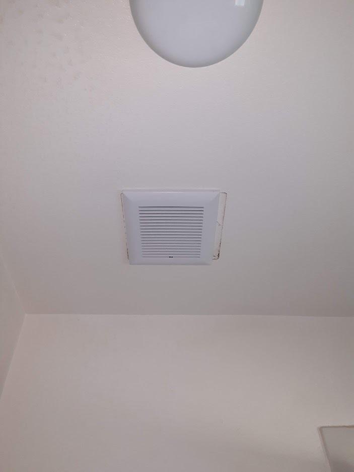 Tech Drive Bathroom Fan, 80 CFM 1.5 Sone, 4 Inch Duct, Very Quiet, No Attic Access Needed, HVI and Energy Star Certified customer photo 1