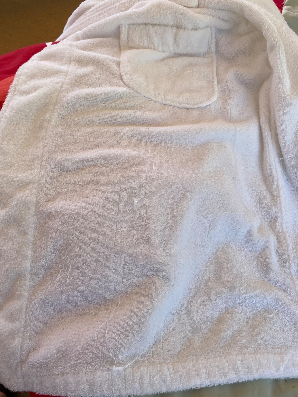 Terry Shawl Collar Unisex Bathrobe customer photo 2