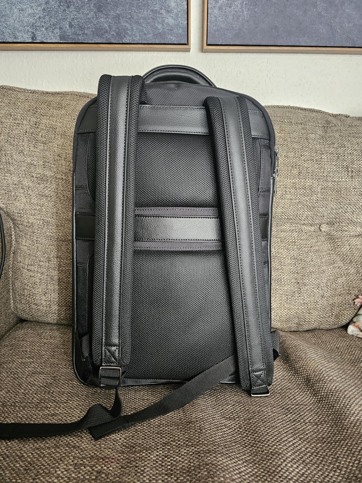 Samsonite Classic Leather Backpack, Cognac customer photo 1