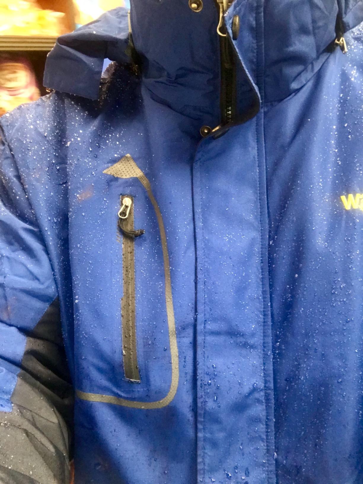 Wantdo Men's 3 in 1 Waterproof Ski Jacket Warm Winter Snow Coat customer photo 2